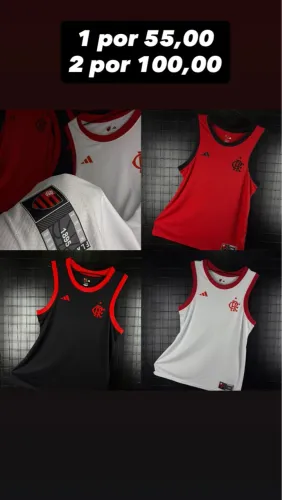 Camisas do Flamengo masculino e feminino