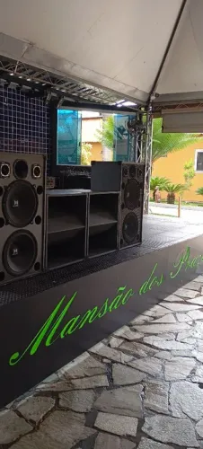 Som para eventos com dj 
