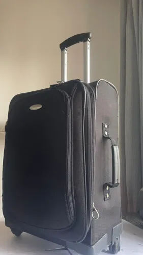 Mala de bordo Samsonite 4 rodas 38.5x 57.5 com rodas x 22 perfeito funcionamento 