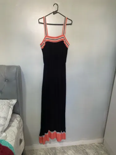 Vestido Longo Preto - Tamanho M 