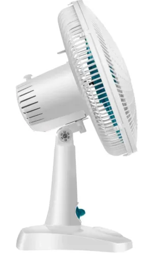 Ventilador de Mesa 12cm Branco - Ideal para o Verão!