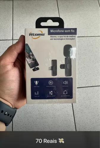 Microfone Lapela