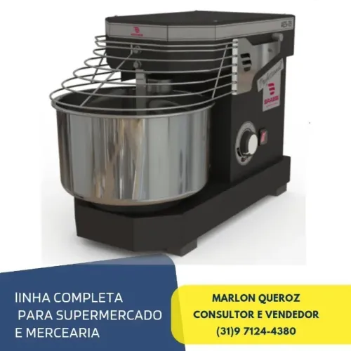 Amassadeira Espiral 5KG 10 Velocidades Braesi Nova