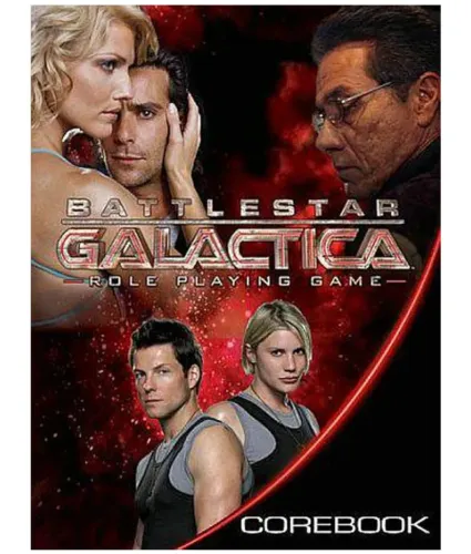 Livro de RPG Battlestar Galactica role playing game