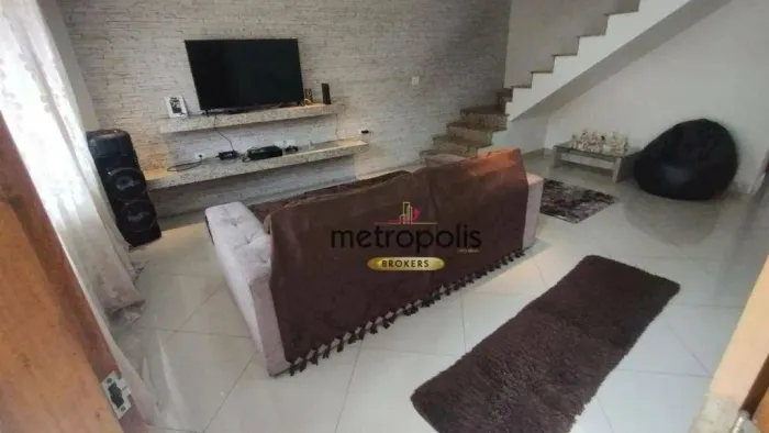 Sobrado à venda, 256 m² por R$ 600.000,00 - Vila Guaraciaba - Santo André/SP