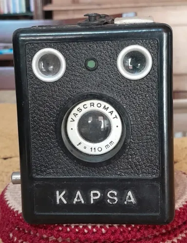 Máquina Fotográfica Kapsa Pinta Verde
