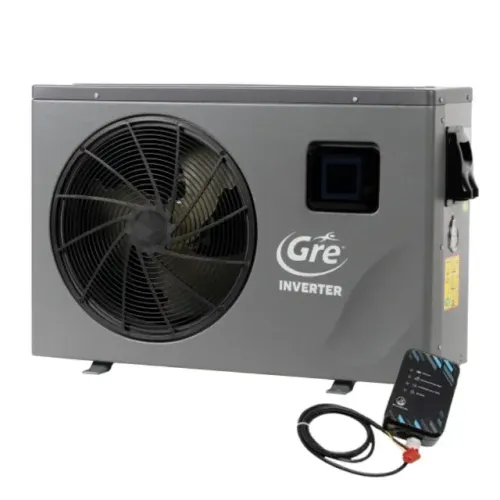  Bomba Trocador de Calor GRE 7 Inverter 23.884 BTUS Aquecimento Piscinas Até 40.000 Litros