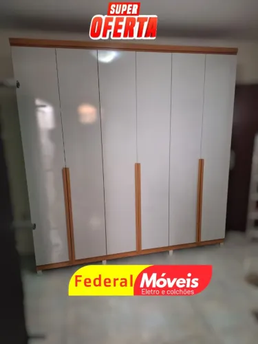 Guarda Roupa 6 Portas Novo - Organize Seu Quarto com Estilo!