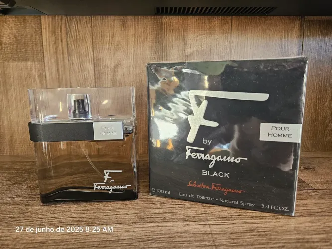 Perfume importado, F by Ferragamo Black - Eau de Toilette 100ml