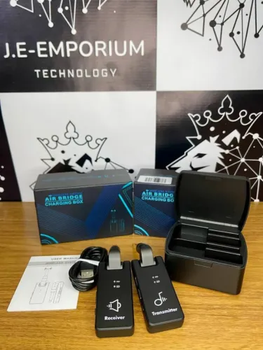 Transmissão Sem Fio Receptor De Guitarra  M-VAVE WP-8, com Caixa De Carregamento, 3.5mm, 6