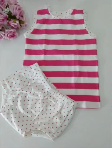Roupa de bebê - Conjunto para Bebê menina- super fofo ? - 12 meses- Novo