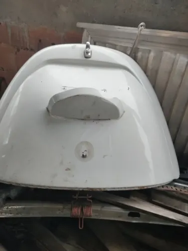 Tampa sem grade, do  Motor Fusca muito conservada Zito Pereira guardada há 15 anos