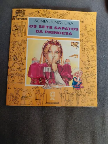 Os sete sapatos da princesa livro