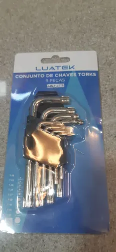 Jogo de Chaves Torx - 9 Peças - já é o menor preço