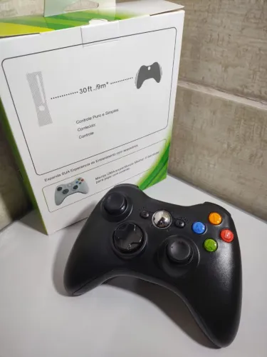 Controle Xbox 360 Original - Preto