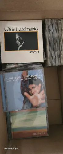 CDs Variados - MPB e Milton Nascimento, Laura Pausini e outros
