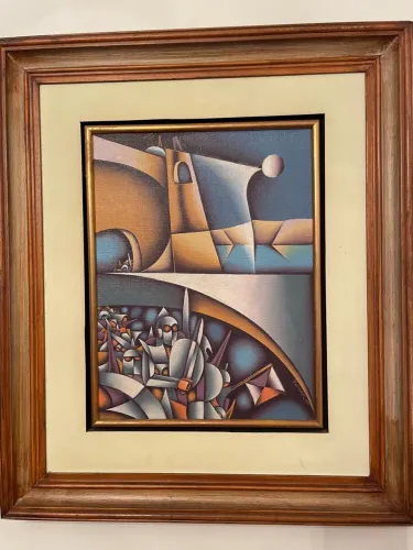 Pintura Óleo Sobre Tela de FERRACIOLI 1974