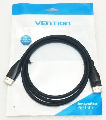 Cabo Displayport 1.4 240Hz  - Original Vention - 1,5 Metros  - R$: 80,00 Cada - Lacrados
