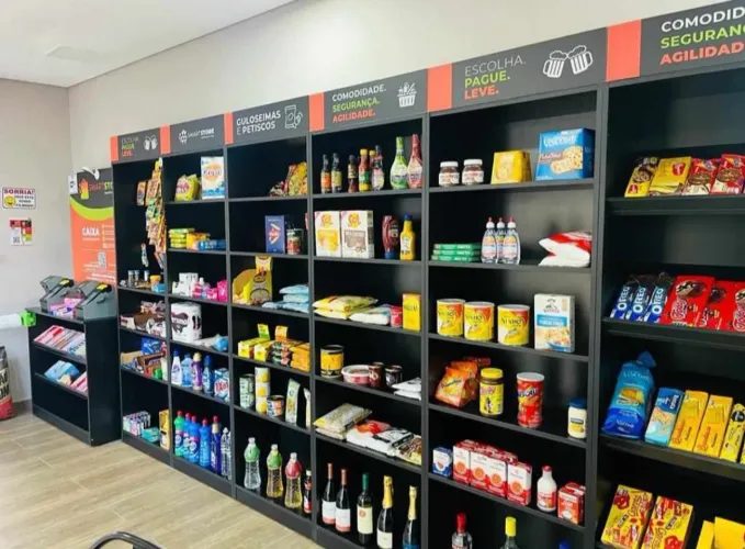 PRATELEIRA MINI MERCADO NOVA