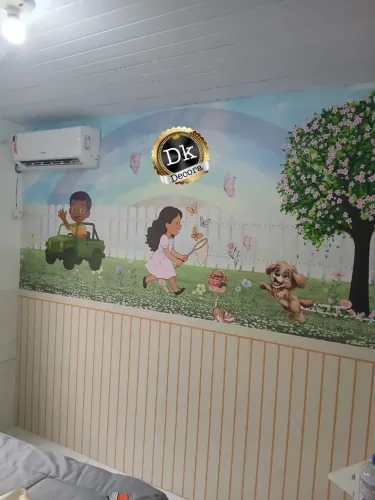 Papel de parede infantil