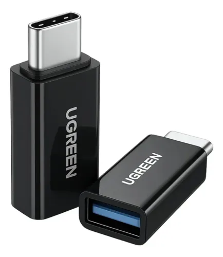 Adaptador Ugreen USB-A 3.0 para USB-C 3.1 US173 - Preto