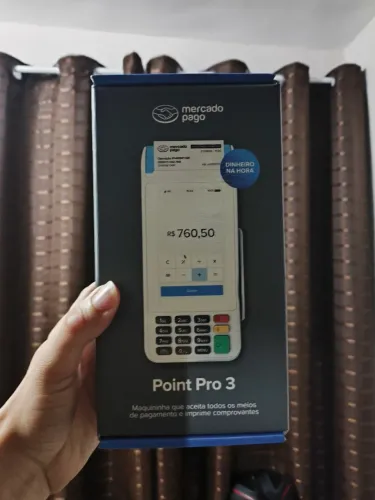 Máquina de cartão Point Pro 3 - Mercado Pago