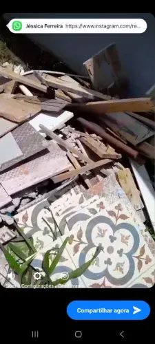 Retirada de entulho 