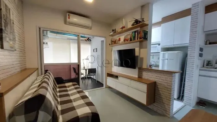 Apartamento à venda em Campinas, Cambuí, com 1 suíte, com 47 m², Condomínio Setin Home & L