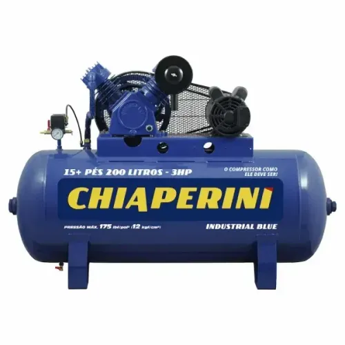 COMPRESSOR CHIAPERINI 15PES15/200L 175 LIBRAS RCH200L 3HP MONO 220V