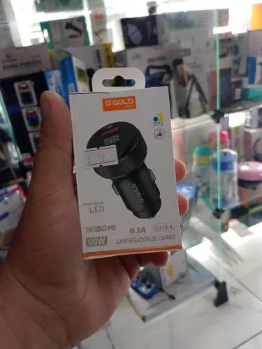 Mini shop inhoaiba carregador veicular turbo