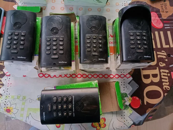 Interfones Intel Frontal xpe 48 e xpe 1013