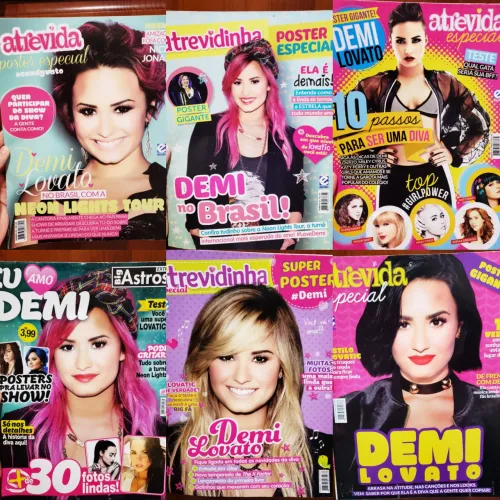 Pôsteres Demi Lovato Atrevida - Edição Especial