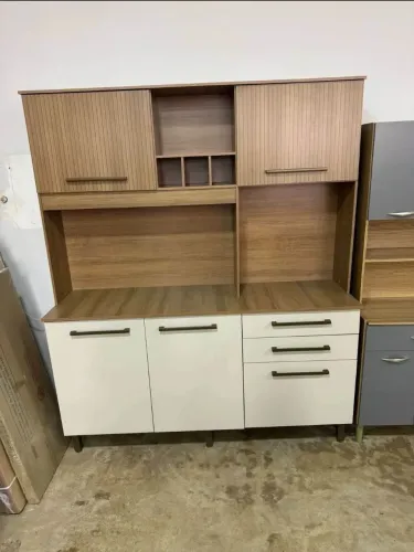 Armário de Cozinha Completo - Design Moderno - Novo