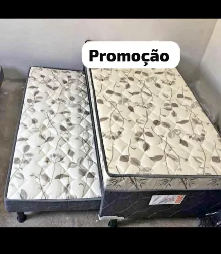 Cama box com auxilia (brinde) novo