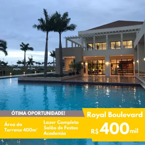 FIT - Royal Boulevard - Terreno - 400m² - Venda