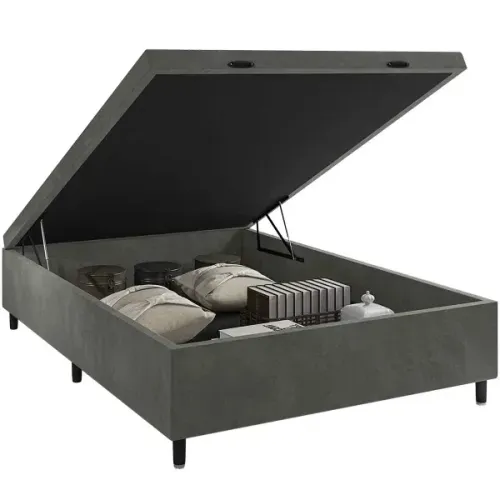 Base Baú Casal Direto da Fábrica FRETE GRÁTIS