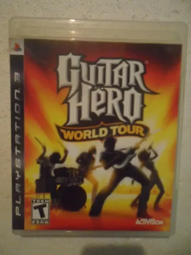 jogo PS3 Guitar Hero World Tour