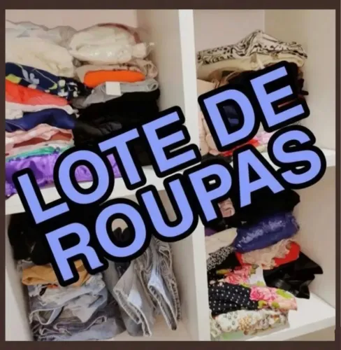 VENDO LOTES DE ROUPA C/ 10 peças