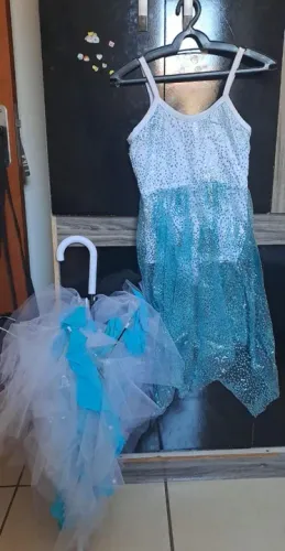 Vestido Infantil para festas a fantasias