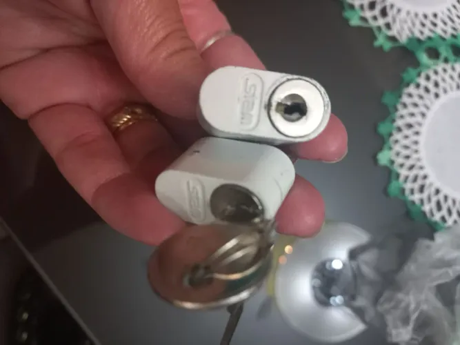 Miolo fechadura porta correr