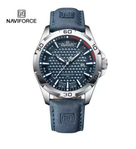 Relógios de quartzo masculino pulseira de couro esporte à prova d'água 3ATM