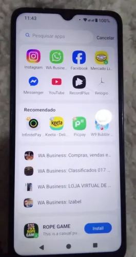 Redmi Ax3 64g funcionado perfeitamente