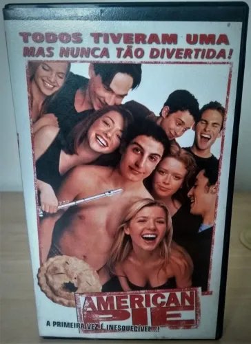 VHS American Pie - a primeira vez é inesquecível