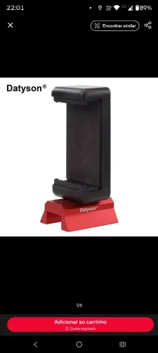 Suporte para celular Telescopio 