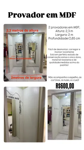 Provador em MDF