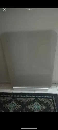 Tampo de mesa de vidro