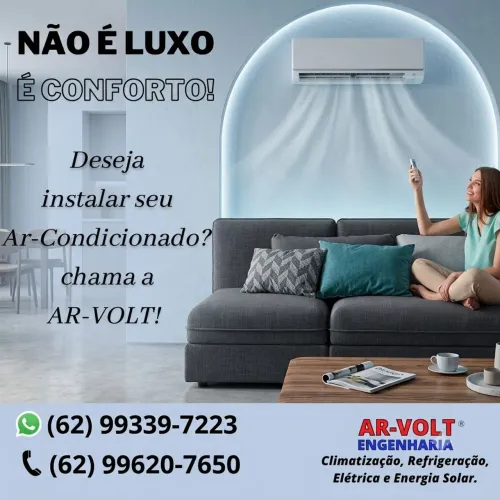 Instalação de ar-condicionado 