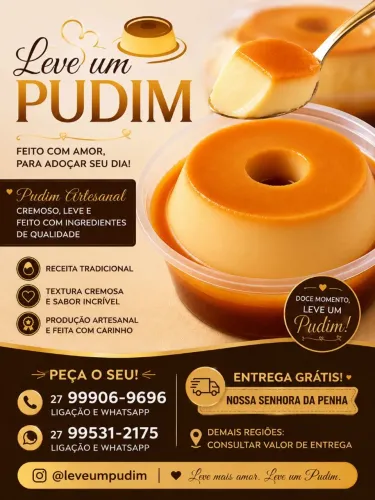 Pudim Cremoso