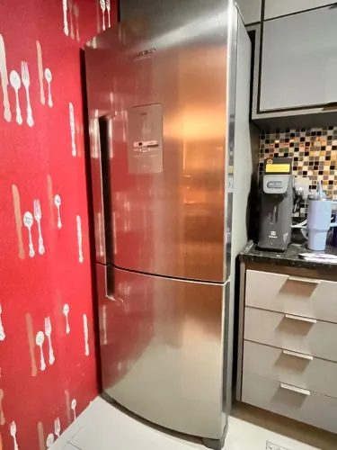Geladeira Brastemp Ative! Inverse 422L Inox (Freezer ok / Ler descrição)