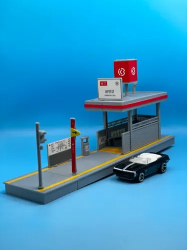 Dioramas para hotwheels, matchbox, etc